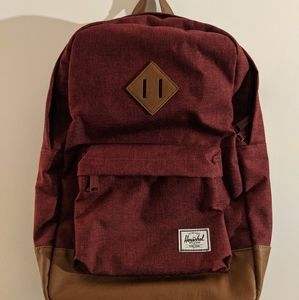 Herschel Supply Co Burgundy Backpack